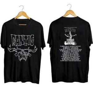 Danzig 2023 Tour Shirt Danzig Band Fan Shirt 2 Sided Unisex Shirt